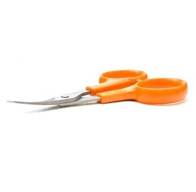 STAINLESS STEEL CURVED SHARP SCISSORS 4´