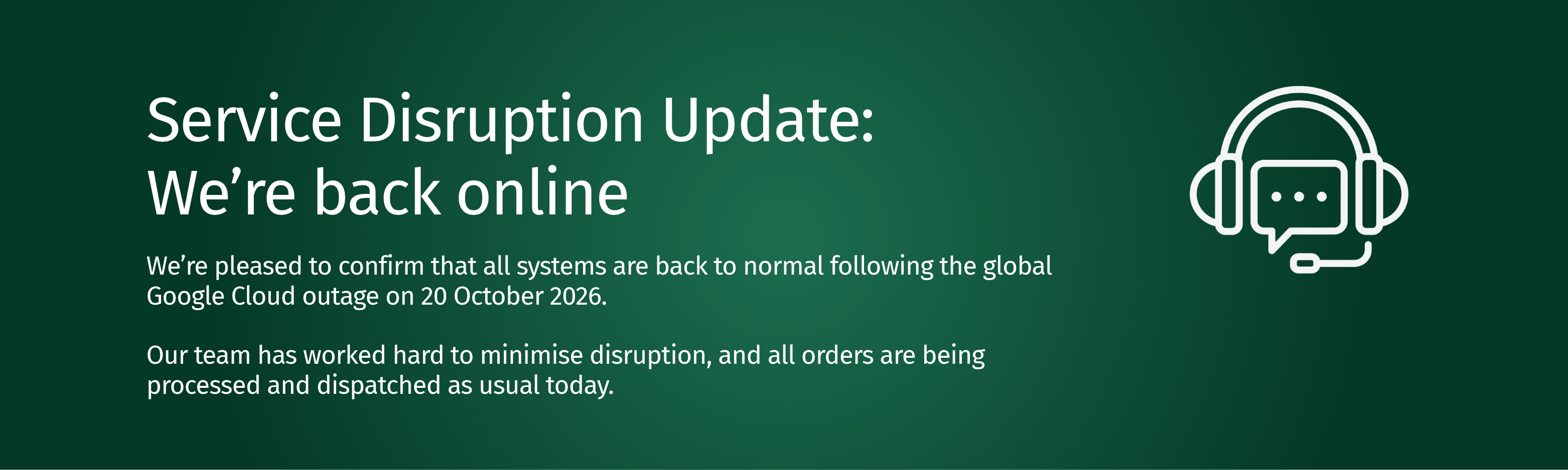 Google Cloud Outage