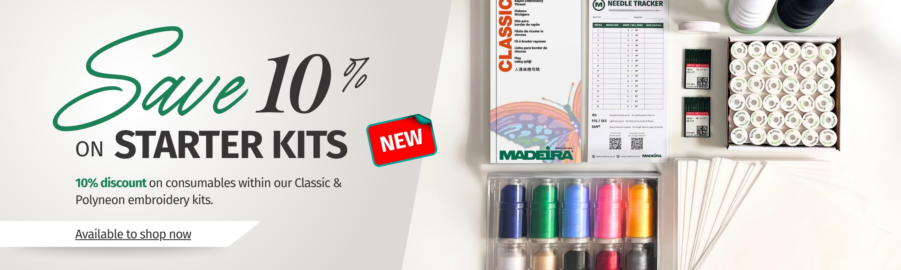 Embroidery Starter Kits