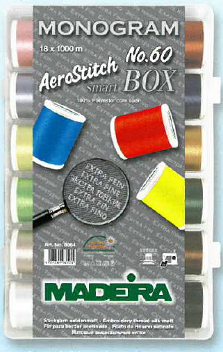 AEROSTITCH No.60 SMARTBOX 18 x 1000m REELS
