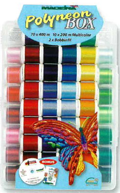 POLYNEON TRAVEL BOX 80 X 9845 + 2 BOBBINFIL 1500M