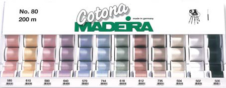 COTONA 80 DISPLAY 12 COLS.60X200MSPOOLS