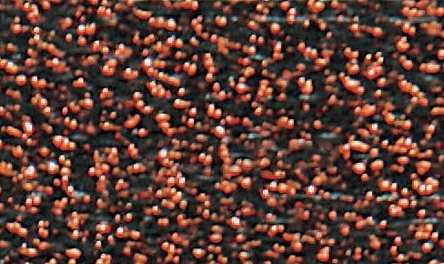 LAME COPPER/BLACK 10X25G BALLS