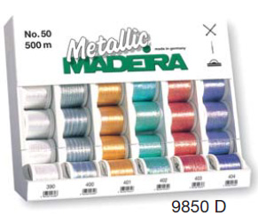 MET 50 6 COLOUR DISPLAY 30 SPOOLS