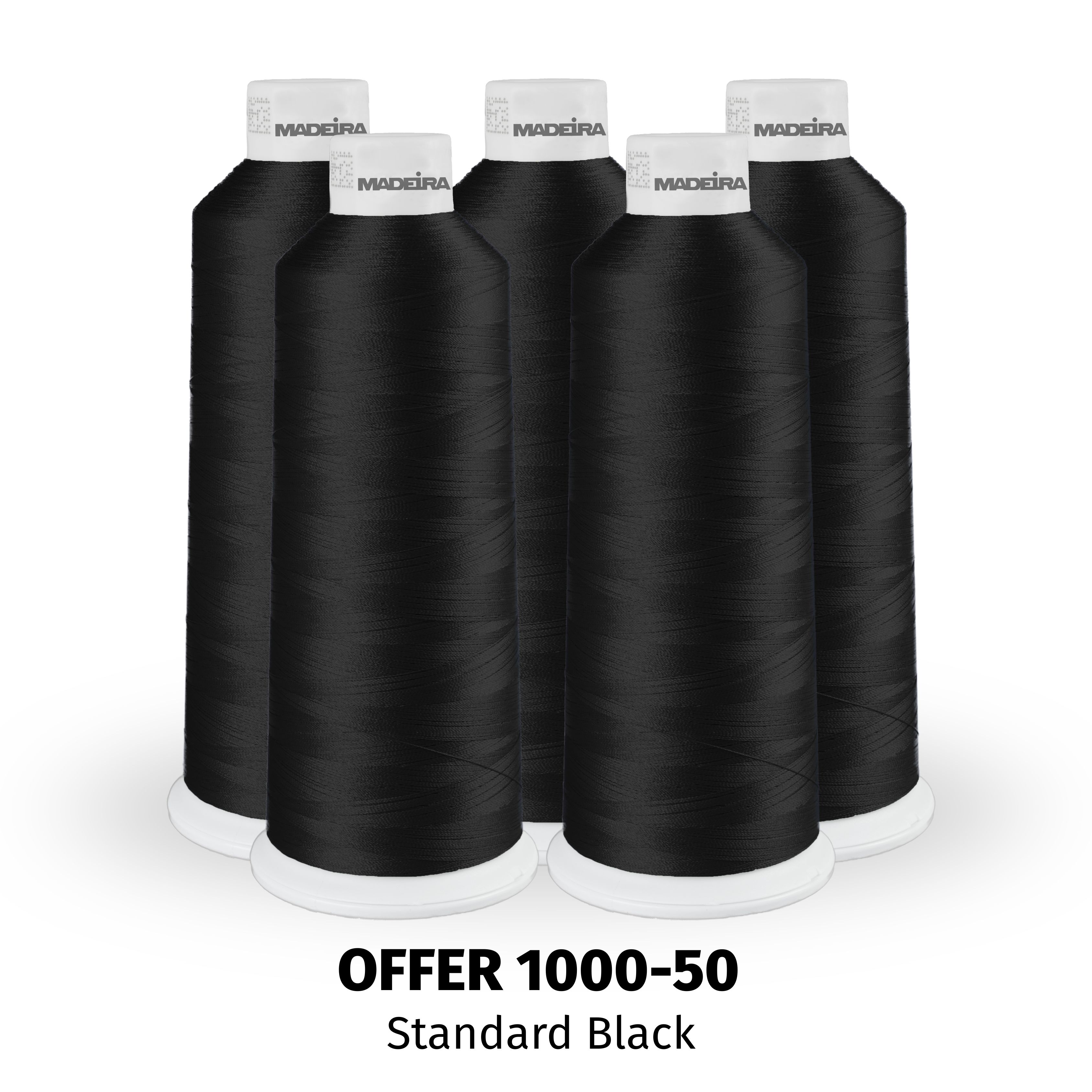 CLASSIC 40 5000M BLACK PACK OF 50 CONES - SPECIAL OFFER (art 910)
