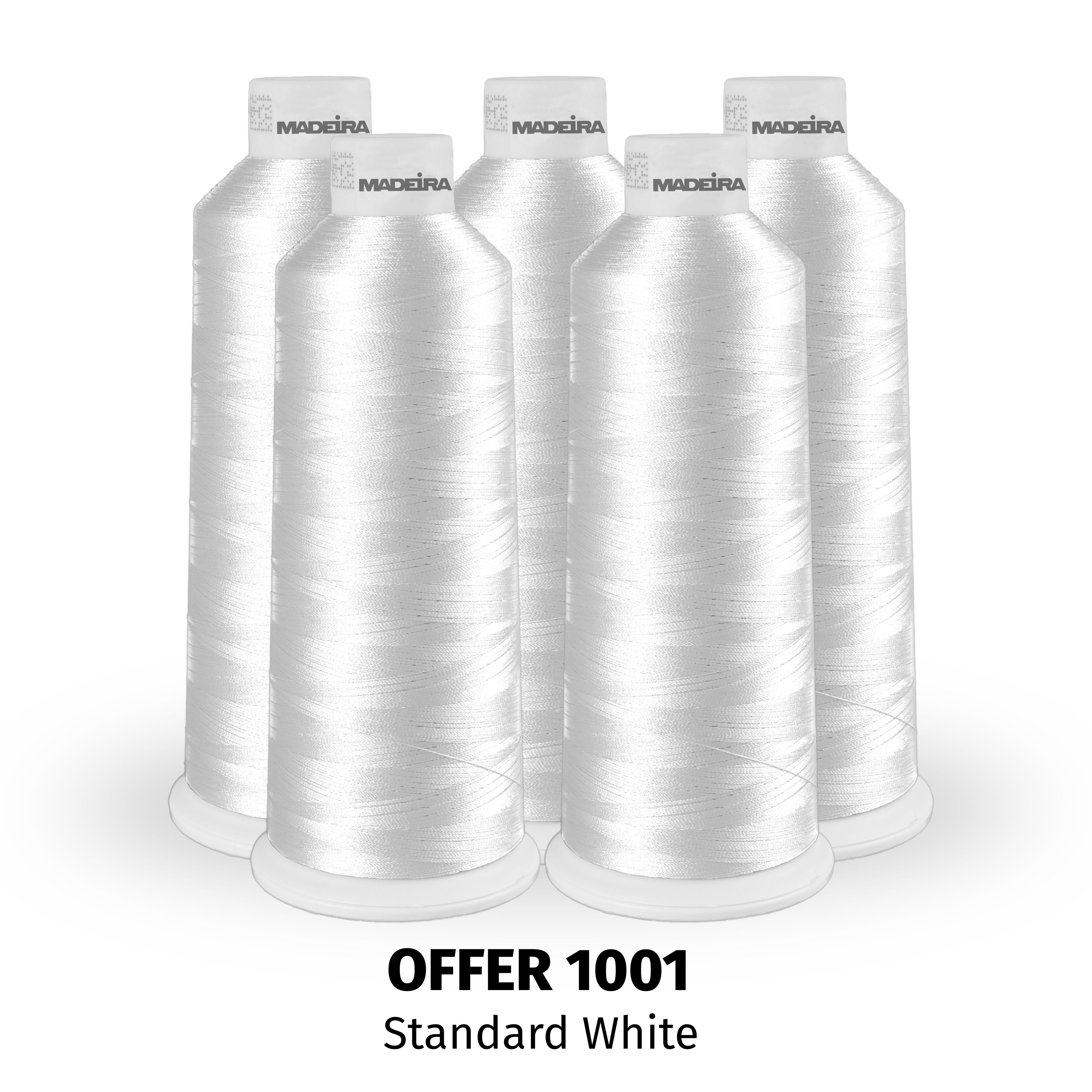 CLASSIC 40 5000M WHITE PACK OF 100 CONES - SPECIAL OFFER (art 910)