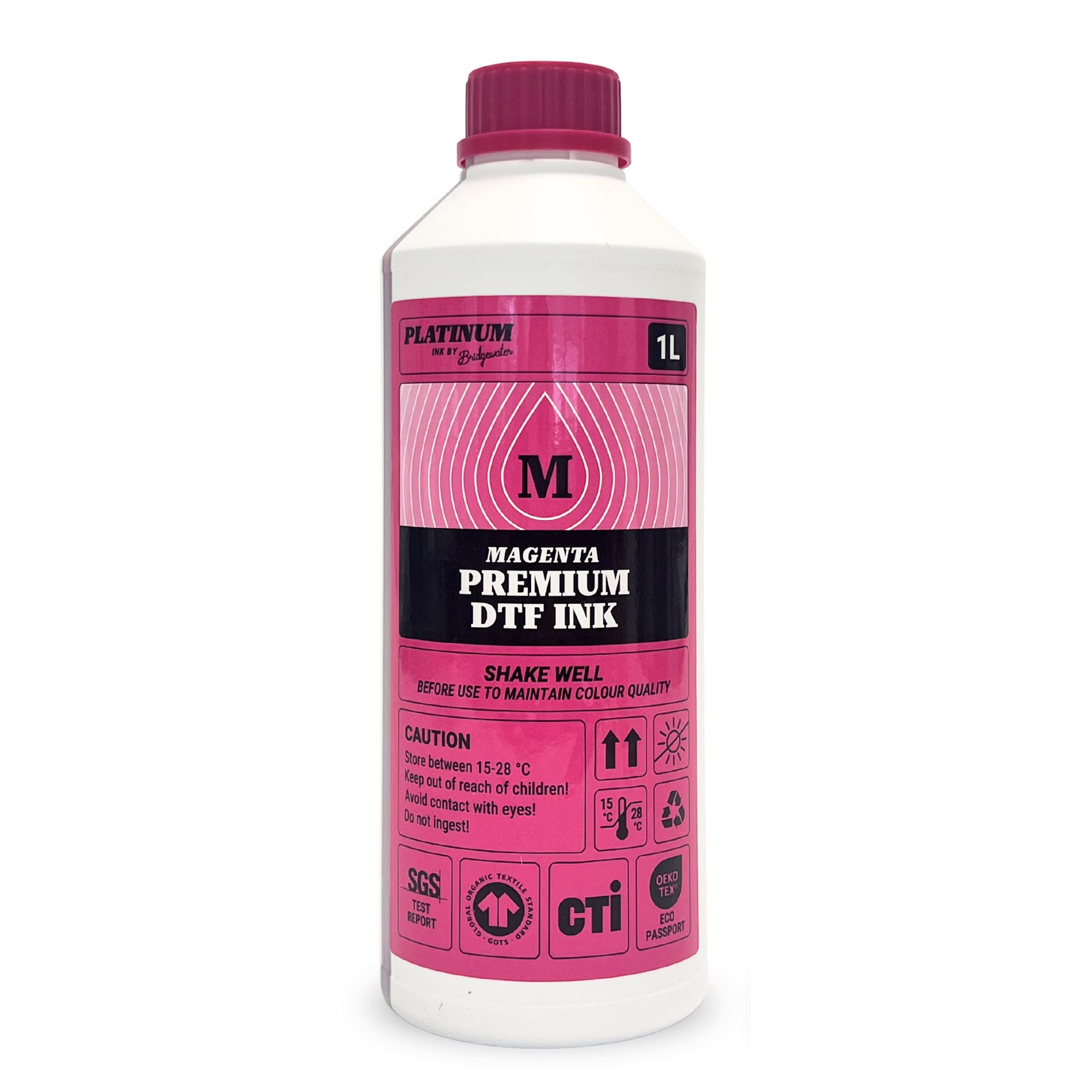 PLATINUM DTF INK MAGENTA 1ltr PLATINUM DTF INK MAGENTA 1ltr
