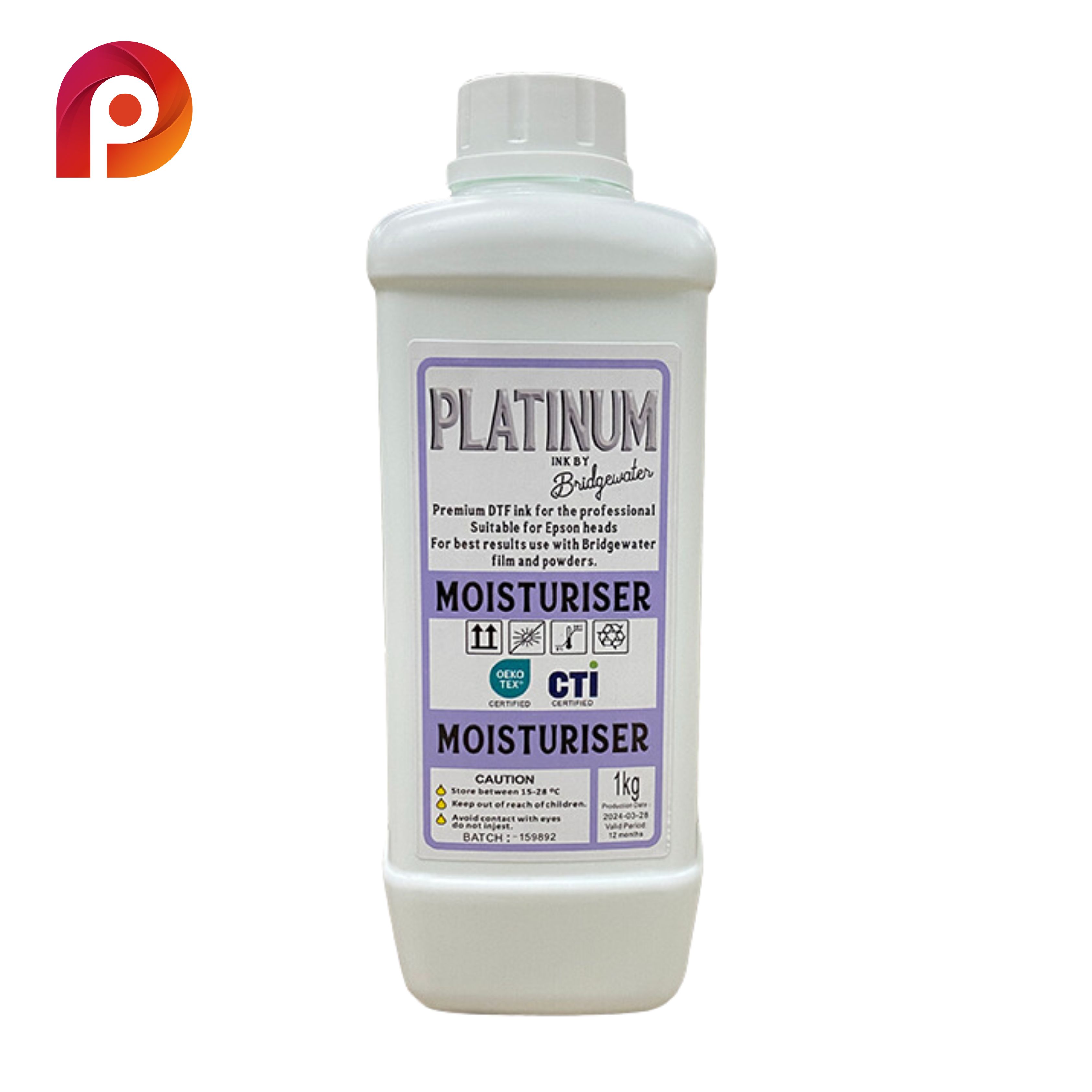 PLATINUM DTF PRINT HEAD MOISTURISER 1KG LIQUID CLEANING SOLUTION