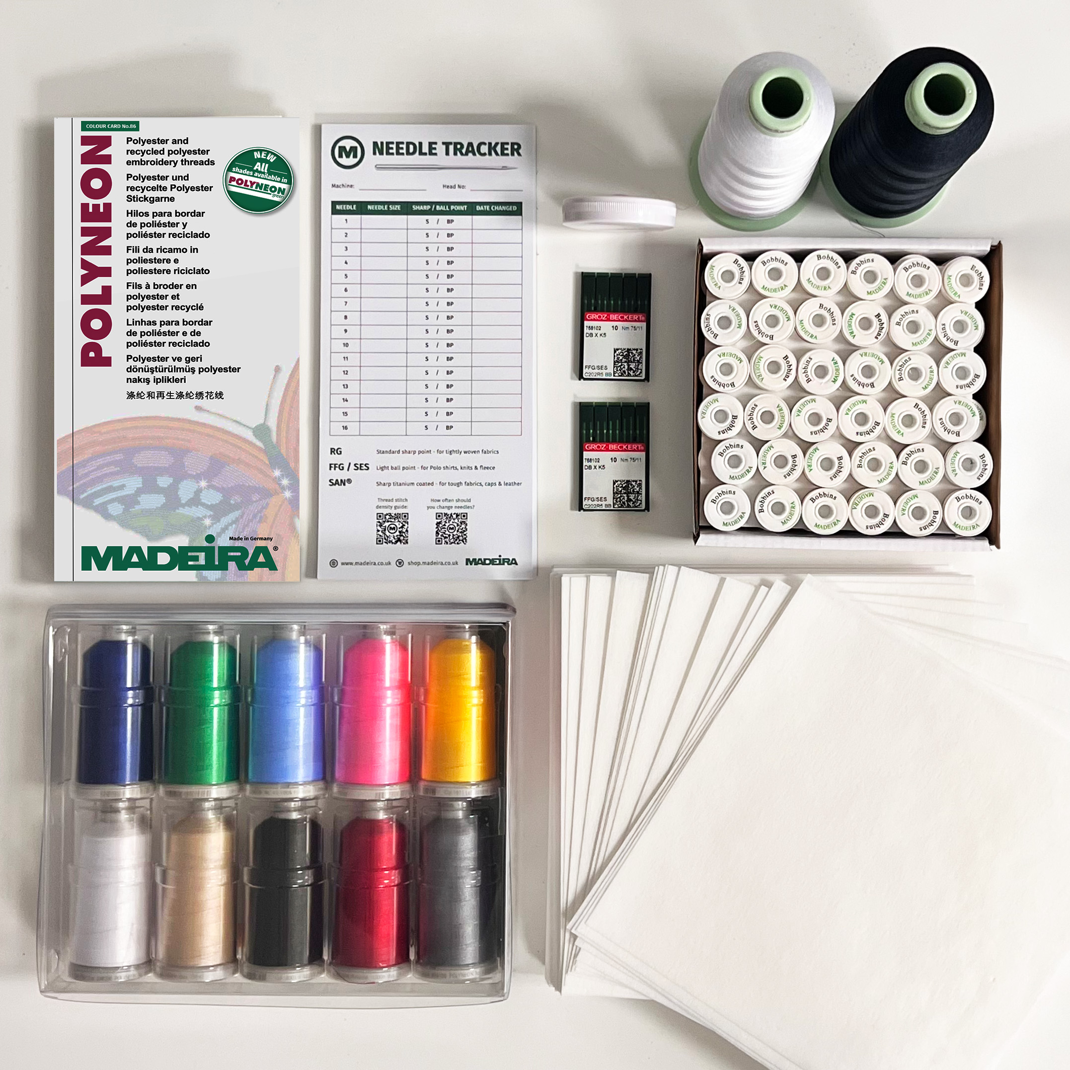 POLYNEON EMBROIDERY STARTER KIT