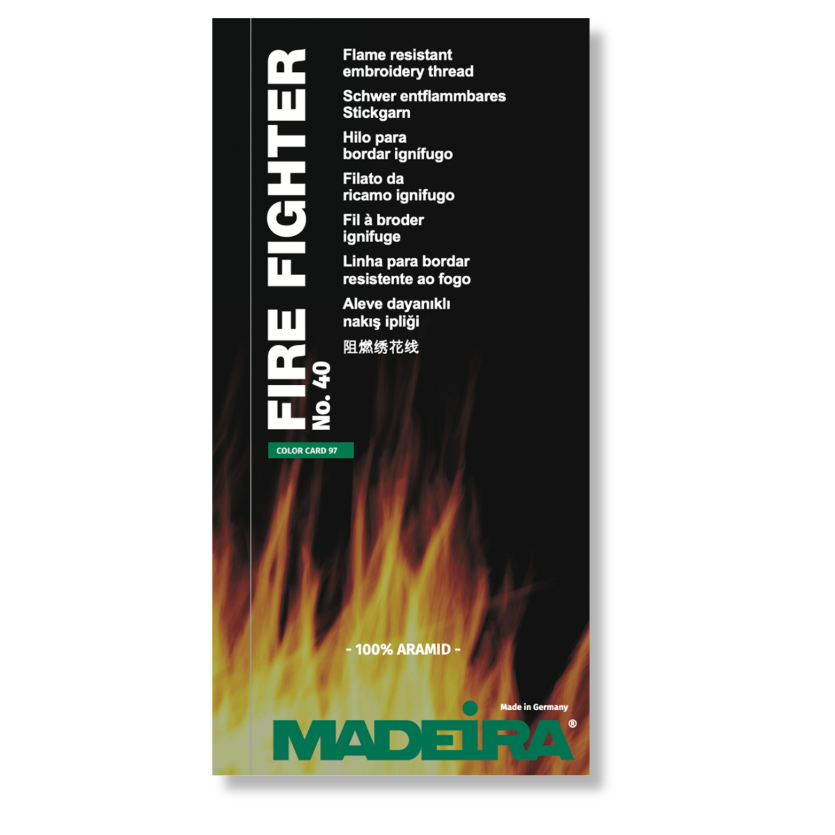 SHADE CARD 97 FIREFIGHTER 40