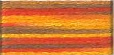 MULTI SUNSET - 6 STRAND COTTON 2000m CONE (c.500g)